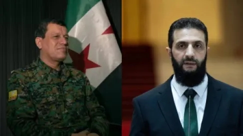 الشرع يلتقي مظلوم عبدي لإنهاء ملف الدمج