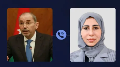 وزير الخارجية يبحث مع نظيرته اليمنية العلاقات الثنائية والتطورات الإقليمية