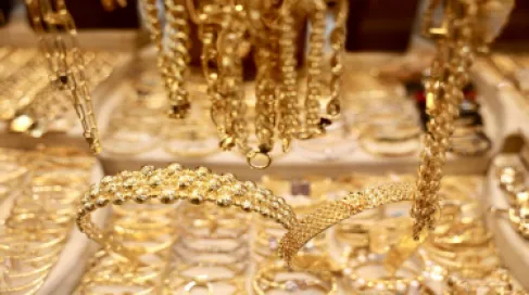 ارتفاع سعر الذهب عيار 21 محليا بمقدار 30 قرشا الأربعاء