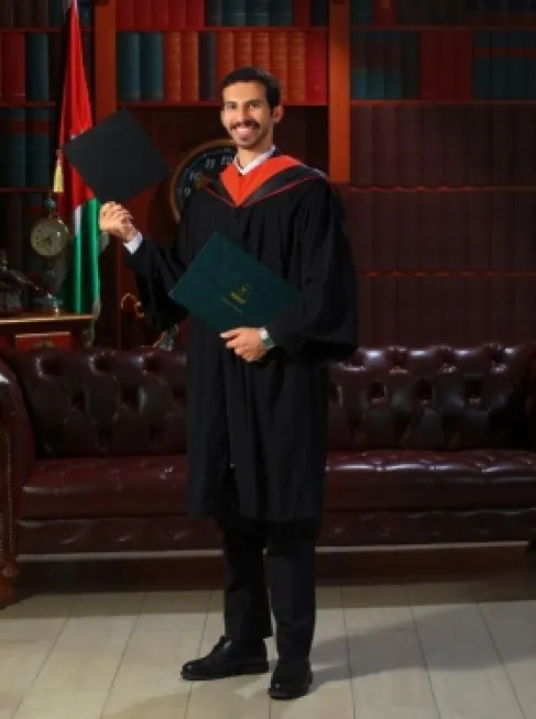 عبدالله البدارين .. مبارك التخرج