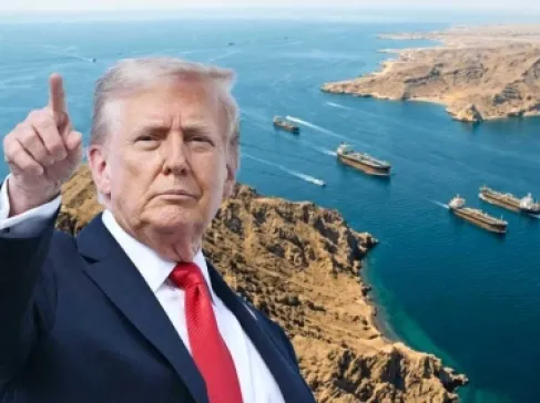 ترمب: سأعلن قريبا أن مضيق هرمز أصبح تابعا للولايات المتحدة