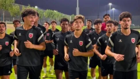 منتخب الشباب يبدأ معسكره التدريبي في قطر