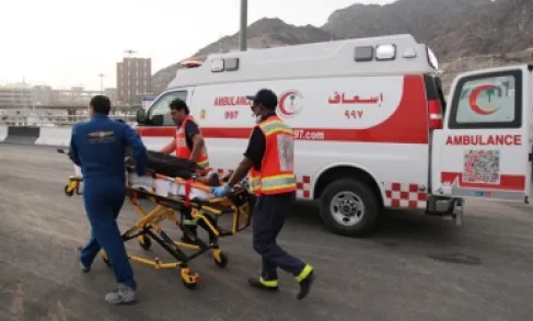 إصابة 5 أردنيين بحادث سير في السعودية