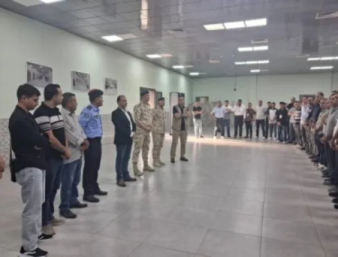 وصول طواقم المستشفى الميداني الأردني جنوب غزة/11