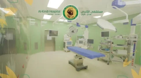 غرفة عمليات الرياض احدى غرف العمليات في مستشفى الكندي .. اطفالكم محط اهتمامنا