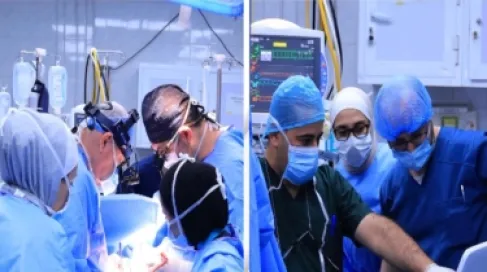 فريق طبي بمستشفى الجامعة ينجح باجراء عملية قلب مفتوح معقدة