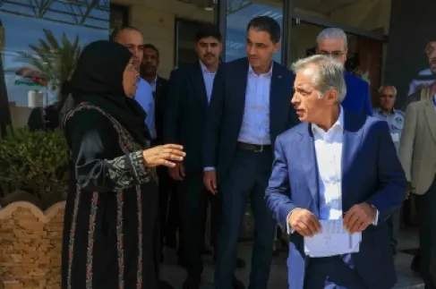 ماذا يفعل حسان في مستشفى البادية الشمالية؟