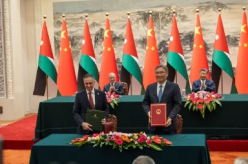 الملك والرئيس الصيني يشهدان توقيع اتفاقيات ومذكرات تفاهم بين البلدين