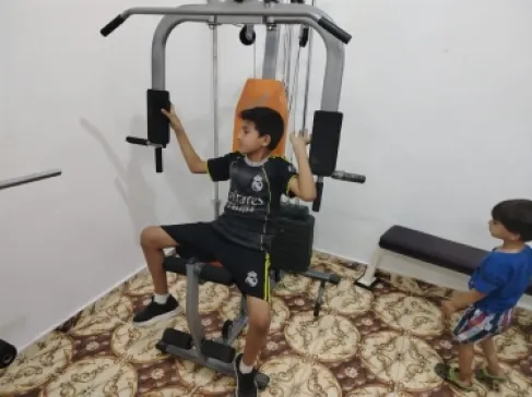 دورة لياقة بدنية في مركز شباب باب عمان