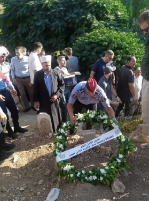 تشييع جثمان العقيد المتقاعد محمد هاني رجب بشبي