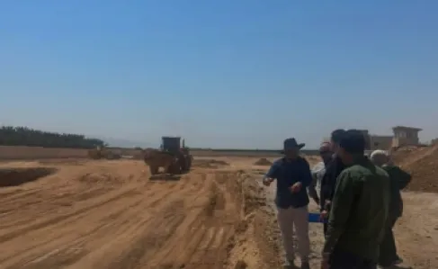 بدء أعمال تنفيذ مشروع محطة جسر الملك حسين للنقل العام
