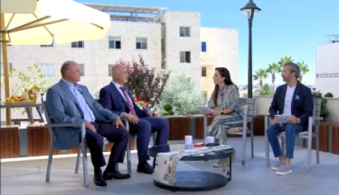 في مقابلة مُتلفزة :  د. الحوراني ود. حمدان يضيئان على الخطة الاستراتيجية لجامعة عمان الأهلية والتخصصات الحديثة والتقنية