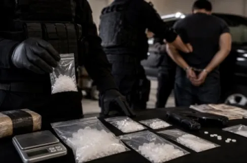 الاردن.. مكافحة المخدرات تضبط 12 كغم كريستال وتقبض على 126 شخصا