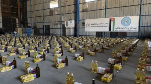 الخيرية الهاشمية: الأيام المقبلة ستشهد المزيد من المساعدات إلى غزة