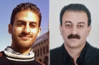 بسام بحرة وابنه سميح