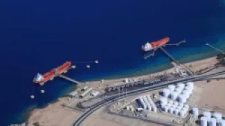 ميناء الغاز في العقبة