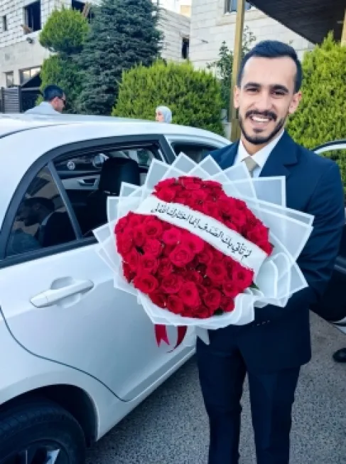قراءة فاتحة المهندس محمد ابو سليم والدكتورة منار الحياري