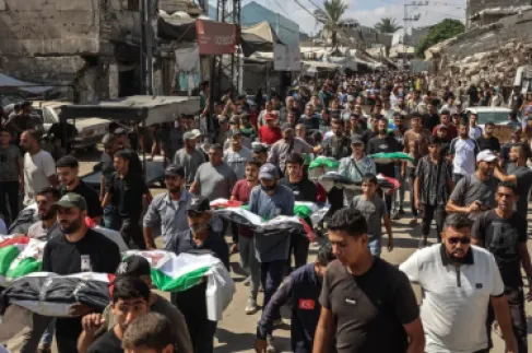 استشهاد 5 فلسطينيين بغارات على مناطق متفرقة من قطاع غزة