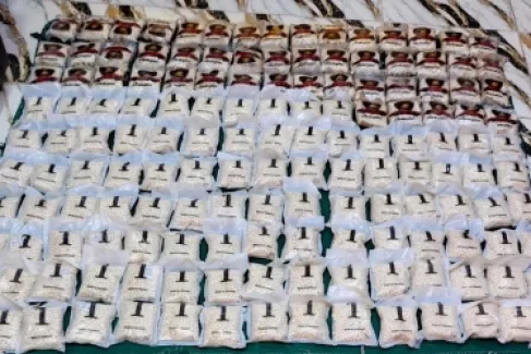 المنطقة العسكرية الشرقية تحبط محاولة تهريب كمية كبيرة من المواد المخدرة بواسطة بالونات