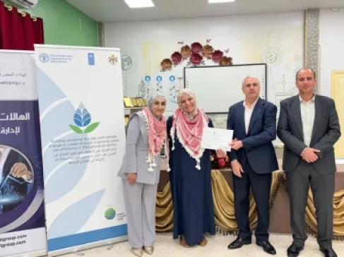 من المسرح إلى المزرعة.. نساء الطفيلة يحوّلن التكيف المناخي إلى واقع