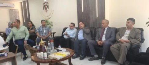 افتتاح المبنى الجديد لمديرية صناعة وتجارة وتموين جرش