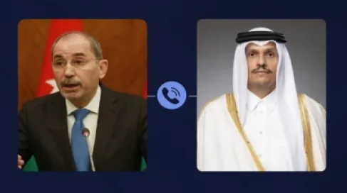 الأردن وقطر يؤكدان أهمية تكاتف الجهود لإنهاء التصعيد الإقليمي