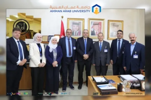 رئيس جامعة عمان العربية يبحث آفاق التعاون الأكاديمي والبحثي المشترك مع جامعة قطر