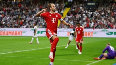 هاري كين ينقذ بايرن من مطب الصاعد إلفيرسبيرغ