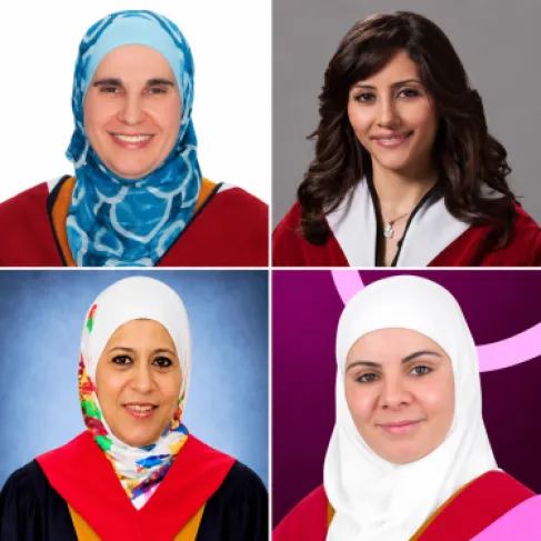 قيادات نسائية تتصدر الكليات الطبية في الجامعة الأردنية - أسماء