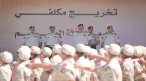 الحراسيس يخرج الدفعة الثانية من مكلفي خدمة العلم في شويعر