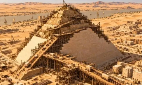 سر عبقرية المصريين القدماء.. هل رفعت المياه أحجار الهرم؟