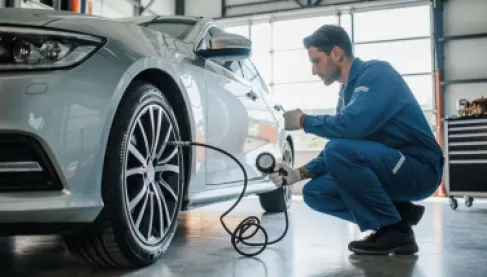 ماذا يحدث عند تعبئة إطارات سيارتك بالنيتروجين؟