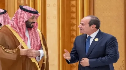 السيسي وبن سلمان يؤكدان أهمية أمن الملاحة في البحر الأحمر