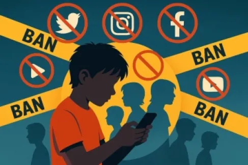 حظر وسائل التواصل على اطفال اوروبا
