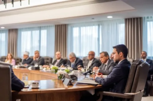 ولي العهد يترأس جانبا من جلسة مجلس الوزراء