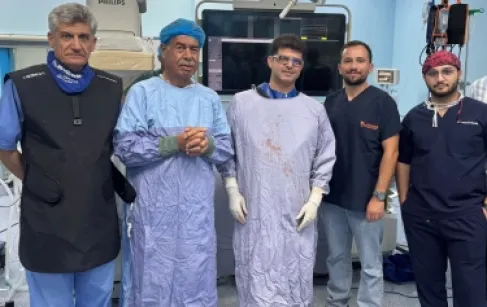 نزيف قاتل يداهم أردنيا.. تدخل إسعافي ينقذ حياته في مستشفى الملك المؤسس - صور