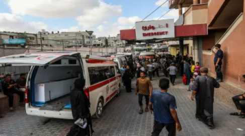 إصابة سيدة وطفلين برصاص الاحتلال الإسرائيلي في غزة