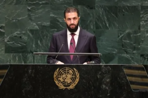 الشرع أمام الأمم المتحدة.. سورية توحدت وبدأت تنهض