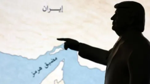 ترمب ينشر خريطة لهرمز باسم (مضيق ترمب) وغياب قطر والبحرين