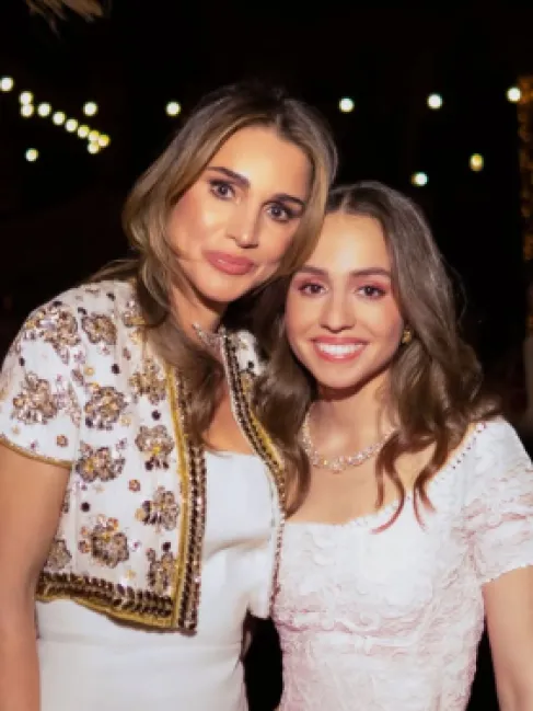الملكة رانيا تهنئ الأميرة إيمان بعيد ميلادها: ريحانة الدار