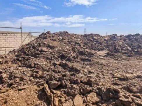 ضبط 320 طنا من السماد العضوي غير المعالج في سحاب