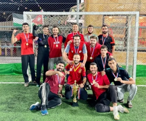 اختتام الدور الأول لبطولة المراكز الشبابية لخماسيات كرة القدم 2026 في جرش