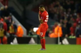 جوردون إيبي بقميص ليفربول عام 2015