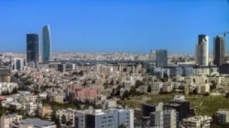 منظر عام للعاصمة عمّان