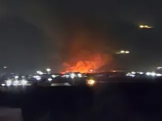 انفجار شمال غرب مدينة الضمير في ريف دمشق