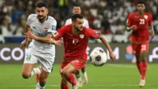 خلال لقاء سابق بين العراق وعمان