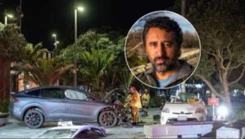 اصطدام «تسلا» بسيارة أجرة.. إصابة نجم «أفاتار» في حادث مروع