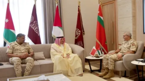 الحراسيس يستقبل السفير البحريني