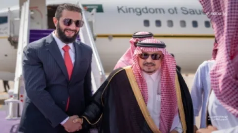 الشرع في زيارة الرياض للقاء بن سلمان