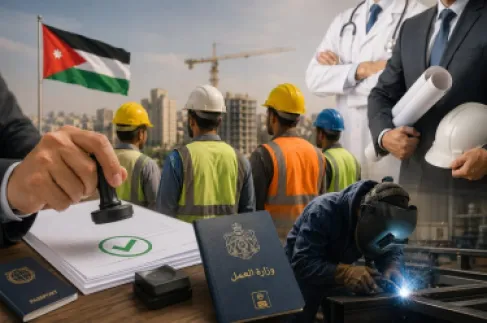 العمل: تمديد قوننة أوضاع العمالة غير الأردنية حتى 1 كانون الأول دون تمديد جديد